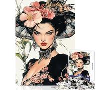 Puzzle da 1000 pezzi "Memorie di una Geisha" gioco educativo taglio di precisione antistress regalo di compleanno regalo di viaggio (38x52cm)