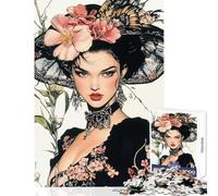 Puzzle da 1000 pezzi "Memorie di una Geisha" gioco rompicapo regalo per donne decorazione per la casa giocattolo con pezzi ad incastro di forme casuali (50x75cm)