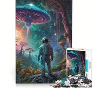 Puzzle da 1000 pezzi Meraviglie Cosmiche UFO, Gioco rompicapo, Rilassante e stimolante per l'intelletto, Ideale come regalo per tutta la famiglia 50x75cm