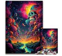 Puzzle da 1000 pezzi meraviglioso mondo colorato puzzle per adulti ideale per gli innamorati perfetto regalo di Natale Capodanno e San Valentino 1000 pezzi (75x50cm)