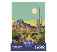 Puzzle Da 1000 Pezzi Mesa Desert Landscape Puzzle Per Adulti Gioco Rompicapo Vacanza A Casa Ammazzare Il Tempo Offerta Come Regalo Per Tutta La Famiglia 52x38cm/1000pcs
