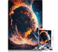 Puzzle da 1000 pezzi Meteorite Rilassante Attività per il tempo libero Taglio di precisione Bordo liscio Giocattolo da gioco Dimensioni 38x52cm