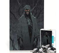 Puzzle da 1000 pezzi: Mietitore non morto nel Bosco delle Braci gioco rompicapo sfida impegnativa ideale come regalo per tutta la famiglia 38x26cm
