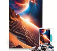 Puzzle da 1000 pezzi "Miraggio Cosmico", gioco rompicapo, rilassante e stimolante per l'intelletto, ideale come regalo per tutta la famiglia 38x52cm