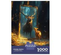 Puzzle Da 1000 Pezzi Mirror of The Future Puzzle Per Adulti Gioco Rompicapo Difficile Unico Compleanno E Regali 38x26cm/1000pcs