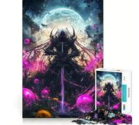 Puzzle da 1000 pezzi "Mistico samurai giapponese" per adolescenti, rompicapo rilassante, arte da assemblare, regalo di alta qualità (38x26cm)