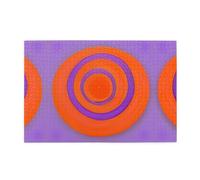 Puzzle da 1000 pezzi Mjhkxlj cerchio arancione centro immagine puzzle in legno di qualità per adulti e bambini, puzzle divertenti, puzzle antistress