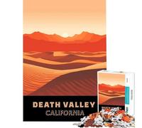 Puzzle da 1000 pezzi Mojave Death Valley Art Brain Intelligence Challenge Giocattolo avvincente Gioco educativo Corsa di velocità manuale Regalo per compleanni (Dimensioni 75x50cm)