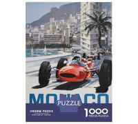 Puzzle Da 1000 Pezzi - Monaco Grand Prix 1966 Puzzle Gioco Rompicapo Decorazione Da Parete Offerta Come Regalo Per Tutta La Famiglia 52x38cm/1000pcs
