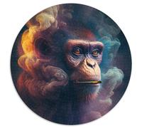 Puzzle da 1000 pezzi Monkey Nebula in cartone, perfetti per il divertimento in famiglia a Natale, Ringraziamento, compleanni e Pasqua, 67,5x67,5 cm