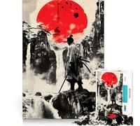 Puzzle da 1000 pezzi "Montagna della Luna Rossa" per adolescenti, ideale per migliorare la memoria, per un relax informale e per esporre opere d'arte dai tagli netti (50x75cm)