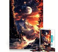 Puzzle da 1000 pezzi "Montagna della Natura" per adulti, gioco di logica e relax, bordi affilati, regalo di alta qualità (50x75cm)