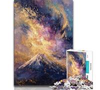 Puzzle da 1000 pezzi Monte Fuji Giappone Puzzle da 1000 pezzi per adulti e ragazzi decorazione da parete regali unici per compleanno e Natale adatto per bambini di età compresa tra 50 e 75cm