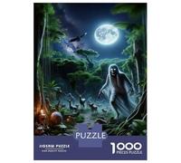 Puzzle Da 1000 Pezzi - Moonlit Forest Spirits Puzzle Gioco Rompicapo Decorazione Da Parete Offerta Come Regalo Per Tutta La Famiglia 52x38cm/1000pcs