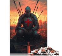 Puzzle da 1000 pezzi "Morire in gloria" per adulti e adolescenti, giochi educativi per la casa, giocattoli fai da te, regali di Natale, 1000 pezzi (75x50 cm)