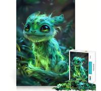 Puzzle da 1000 pezzi "Mostro della foresta non soffice" - Gioco creativo per lo sviluppo delle capacità di gioco - Incastro perfetto,nessun pezzo si stacca - Attività per rafforzare i legami affettivi