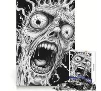 Puzzle da 1000 pezzi "Mostro Urlante" per adolescenti, gioco di logica e logica, antistress, taglio preciso, regalo memorabile (50x75cm)