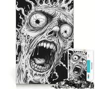 Puzzle da 1000 pezzi "Mostro Urlante" per adolescenti, gioco di logica e logica, antistress, taglio preciso, regalo memorabile (50x75cm)