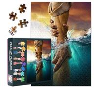 Puzzle da 1000 pezzi, motivo Gesù Cristo, mano di Dio, regalo religioso, spiritualità cristiana, salvezza, studio biblico, puzzle di alta qualità, XXL, puzzle di carta di alta qualità, 27,5 x 19,7