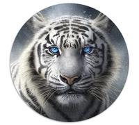 Puzzle da 1000 pezzi, motivo: tigre fantasy, per adulti, per serate di gioco in famiglia, fai da te, opera d'arte decorativa, 67,5x67,5 cm.