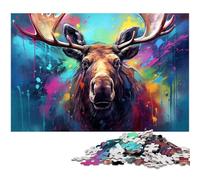 Puzzle da 1000 pezzi, moto GP colorate, puzzle impegnativi, gioco rompicapo per adolescenti, regalo perfetto per le vacanze, 50x75CM / 19,68x29,52 pollici