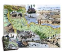 Puzzle da 1000 pezzi Musei della Guerra Imperiale Sbarco del D-Day Operazione Overlord Invasione alleata della Normandia Seconda Guerra Mondiale Per adulti Dimensioni 66X50 cm