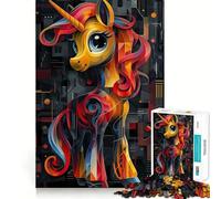 Puzzle da 1000 pezzi My Little Pony per adolescenti, gioco stimolante, facile e rilassante, taglio preciso, (38x26cm)