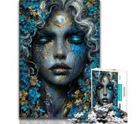 Puzzle da 1000 pezzi "Mystical Nature Spirit" per adulti e adolescenti, giochi educativi, decorazioni per la casa, ideale come regalo per tutta la famiglia (38x26cm)