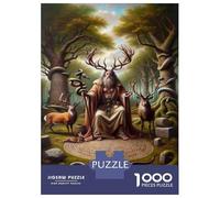 Puzzle Da 1000 Pezzi Nature's Wisdom Forest Oracle Puzzle Per Adulti Giocattoli Antistress Regali Per Donne Regali Unici Di Compleanno E Altro 70x50cm/1000pcs
