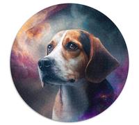 Puzzle da 1000 pezzi Nebulosa Beagle, puzzle rotondo da 1000 pezzi per adulti, attività educativa per le abilità cognitive, miglioramento delle abilità cognitive, 67,5x67,5 cm