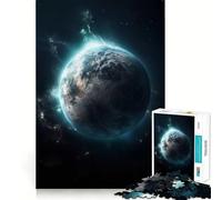 Puzzle da 1000 pezzi "Nebulosa nel pianeta Terra" per adulti, gioco di logica e rilassamento, bordi affilati, regalo di alta qualità (50x75cm)