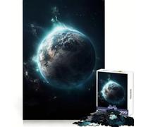 Puzzle da 1000 pezzi "Nebulosa nel pianeta Terra" per adulti, gioco di logica e rilassamento, bordi affilati, regalo di alta qualità (50x75cm)