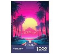 Puzzle Da 1000 Pezzi Neon Dreamscape Reverie Puzzle Per Adulti Giochi Rilassanti Sfida Difficile Divertimento A Casa Attività, 38x26cm/1000pcs
