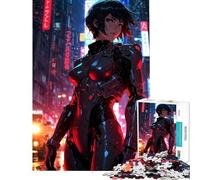 Puzzle da 1000 pezzi Neon Vanguard per adulti difficile e stimolante gioco educativo pratico per ragazzi dai 14 anni in su (50x75cm)
