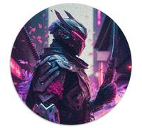 Puzzle da 1000 pezzi Neon Warrior Puzzle da 1000 pezzi per adulti Fai da te Decorazione per la casa Gioco rompicapo per adolescenti 67,5x67,5 cm