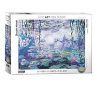 Puzzle da 1000 pezzi ""Ninfee"" di Claude Monet di EuroGraphics