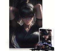 Puzzle da 1000 pezzi Ninja Girl Kunoichi Focus per adulti, gioco di sfida mentale per interni, pezzo artistico di precisione (50x75cm)