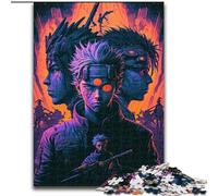 Puzzle da 1000 pezzi Ninja Killer in legno, attività divertente per la casa 50x75cm, gioco rompicapo per adolescenti, regalo perfetto per le feste