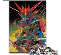 Puzzle da 1000 pezzi Ninja Samurai in legno, livello principiante, ideale come regalo di compleanno e per le feste, 50x75cm, attività per adulti e famiglie, regalo fai da te per la casa