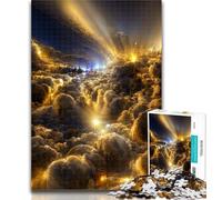 Puzzle da 1000 pezzi Nuvole colorate da sogno Puzzle da 1000 pezzi per adulti e adolescenti, attività divertente per la casa, giocattoli per i giorni di pioggia, regali di compleanno 50x75cm