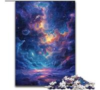 Puzzle da 1000 pezzi Nuvole nel Cosmo in cartone, dimensioni 26x38cm. Intrattenimento rilassante, regalo di Natale perfetto e decorazione per la casa.