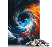 Puzzle da 1000 pezzi "Occhio della Tempesta", puzzle per ragazzi e ragazze, difficoltà alta, puzzle per rilassarsi, 1000 pezzi (38x26 cm)