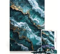 Puzzle da 1000 pezzi Oceanic Kintsugi Elegance per adulti, ideale per migliorare la memoria, per un momento di relax rilassante, con tagli precisi, perfetto come regalo per le vacanze (50x75cm)