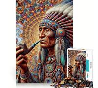 Puzzle da 1000 pezzi "Odissea della Saggezza" per adulti, stimola la memoria, ideale per il relax, con tagli precisi, perfetto come regalo per le vacanze (38x26cm)