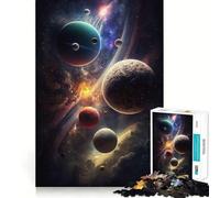 Puzzle da 1000 pezzi "Oltre la Via Lattea" con incastri fluidi,divertente,logico,stimolante,ideale per il gioco di logica e il tempo libero,perfetto come regalo di Natale (38x52cm)