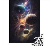 Puzzle da 1000 pezzi "Oltre la Via Lattea" per adulti e adolescenti, puzzle in legno, puzzle sostenibili per adulti | Giochi 1000 pezzi (75x50 cm)