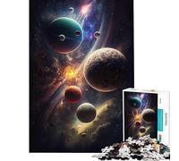 Puzzle da 1000 pezzi "Oltre la Via Lattea" sfida per l'intelligenza gioco coinvolgente regalo di compleanno regalo per il Secret Santa (dimensioni 75x50cm)