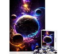 Puzzle da 1000 pezzi Oltre le galassie Decorazione per la casa Giocattoli Ottimi regali e giocattoli Gioco pratico Decompressione intellettuale Dimensioni 38x26cm