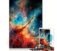 Puzzle da 1000 pezzi "Oltre le stelle",gioco di logica e incastro,ideale per momenti di relax e divertimento,regalo di Natale (38x26cm)