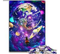 Puzzle da 1000 pezzi "Oltre le stelle", puzzle da 1000 pezzi per adulti, rompicapo fai da te impegnativo, gioco interattivo per famiglie (dimensioni 50x75cm)